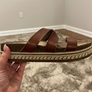 Brown Sandals - Size 9